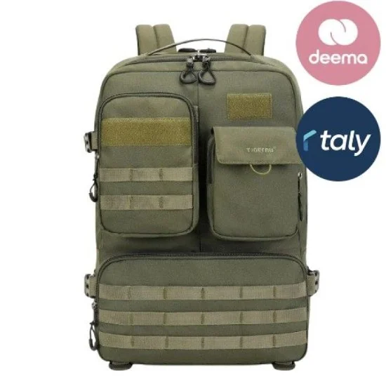 Tigerno Multifunctional Camping Backpack - Green